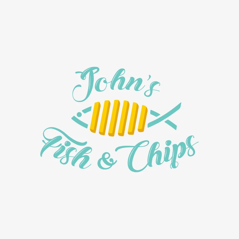 Fish-Chips-Logo-Design
