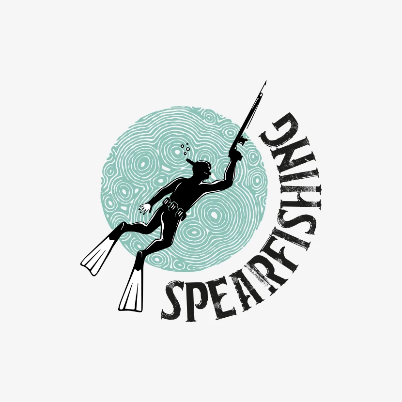 Spearfishing-Logo-Design